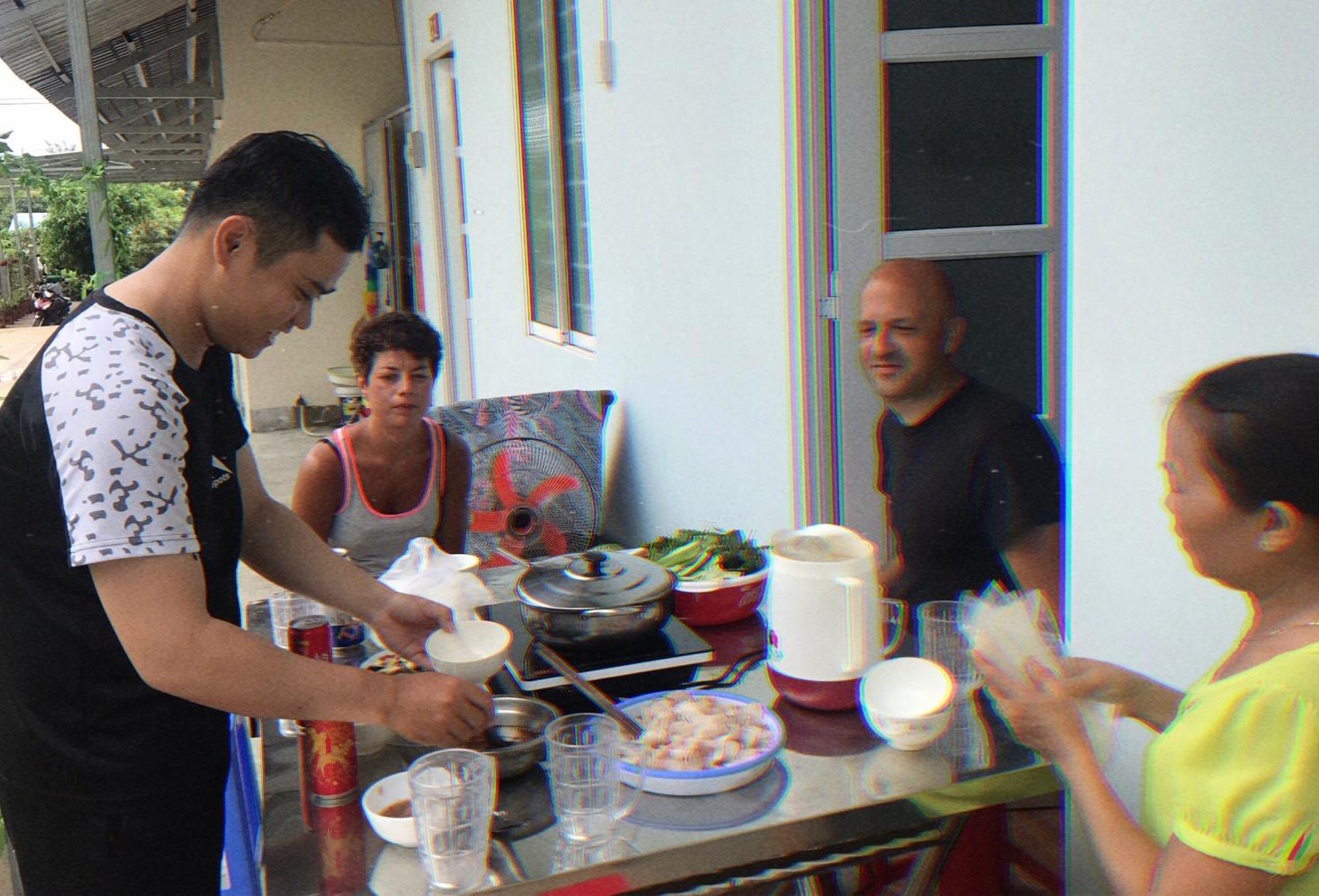Pun Corner Homestay Chi Khu Co Ong Kültér fotó