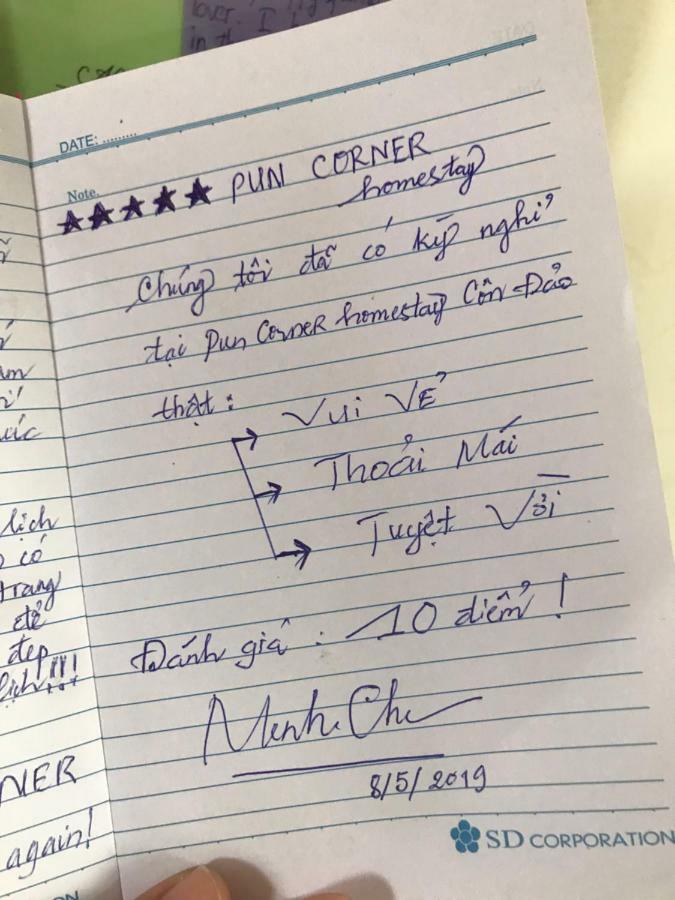 Pun Corner Homestay Chi Khu Co Ong Kültér fotó